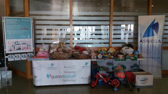 Больница Quironsalud в Торревьехе проводит благотворительную акцию для обездоленных детей
