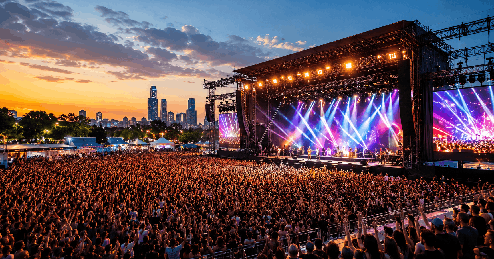 Новая концертная площадка SkyFest Benidorm примет более 200 000 зрителей
